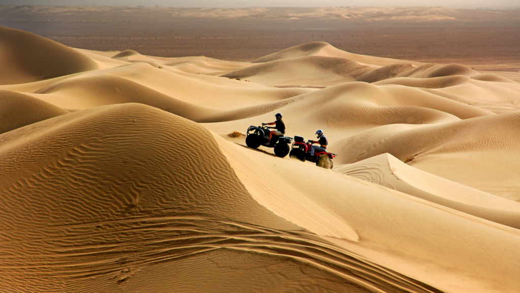 Quad Biking in Dubai Desert