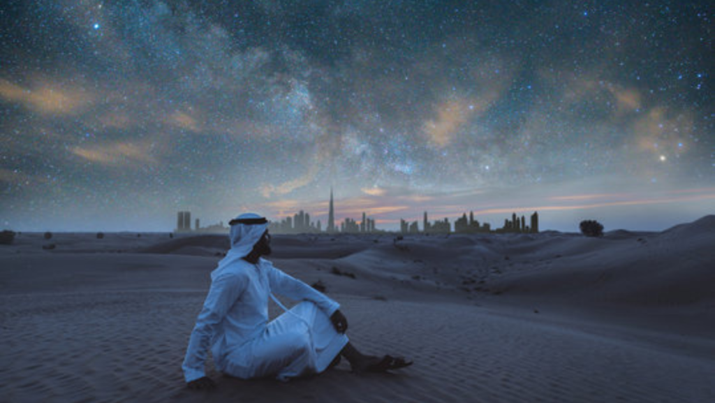 Dubai Desert Night