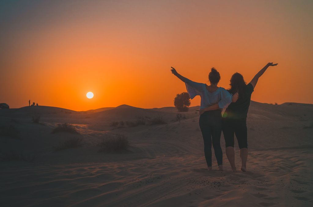Evening Desert Safari Photography