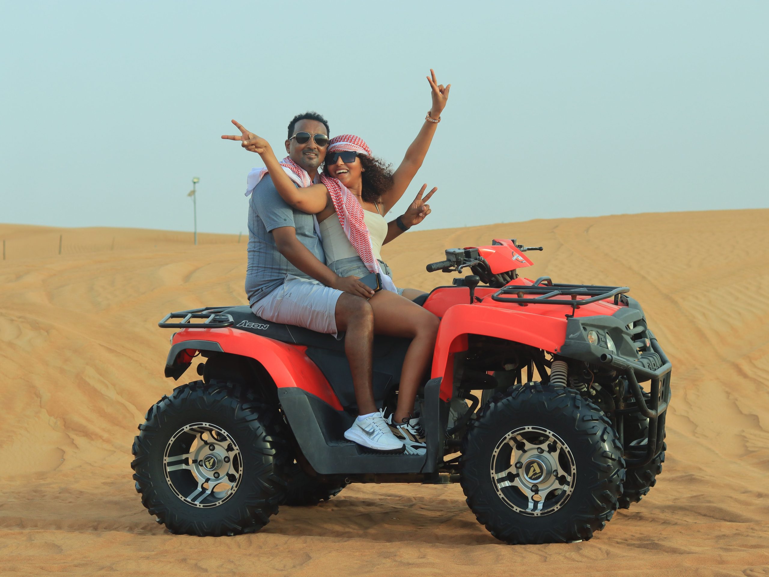 Evening Desert Safari with Quad Bike