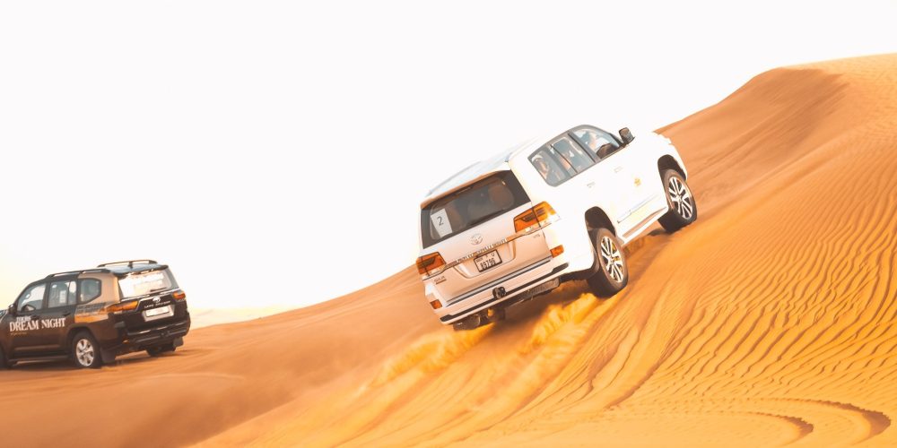 dune bashing in desert Dubai Desert Safaris